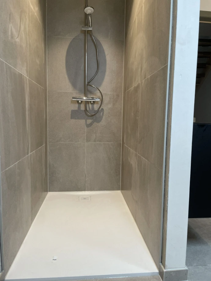 tegels in douche